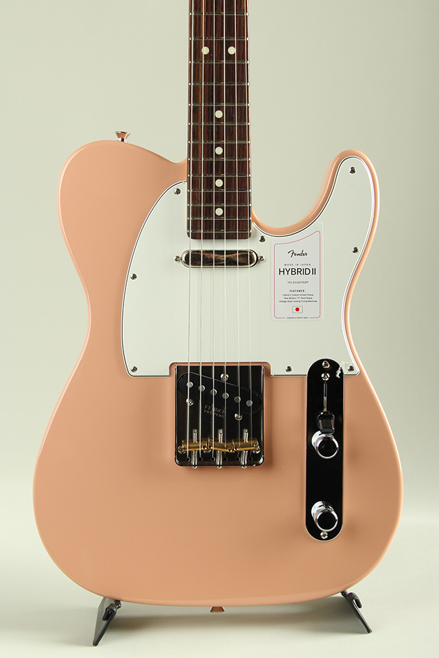 2021 Collection Made in Japan Hybrid II Telecaster Flamingo Pink RW