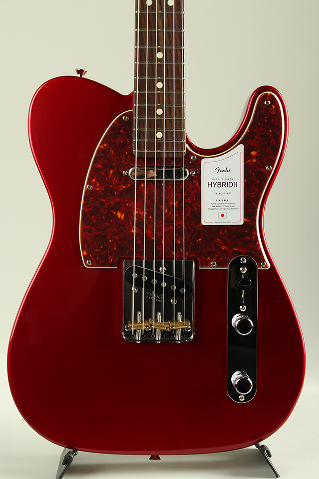 2021 Collection Made in Japan Hybrid II Telecaster Candy Apple Red RW
