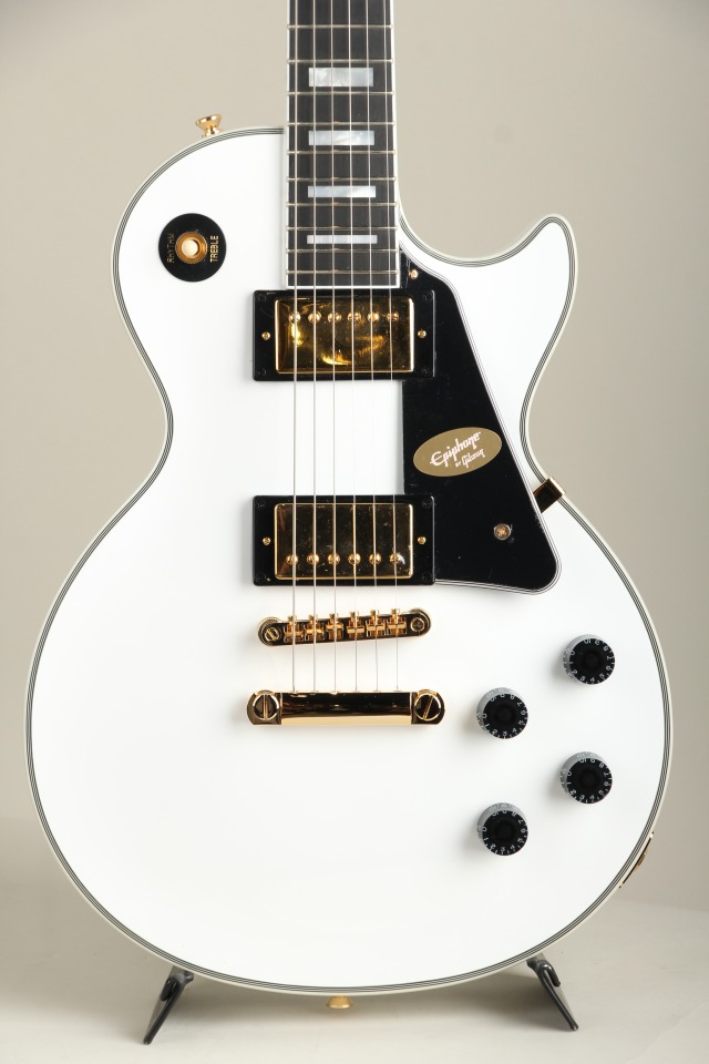 Inspired by Gibson Custom Les Paul Custom Alpine White【SN / 23121523732】