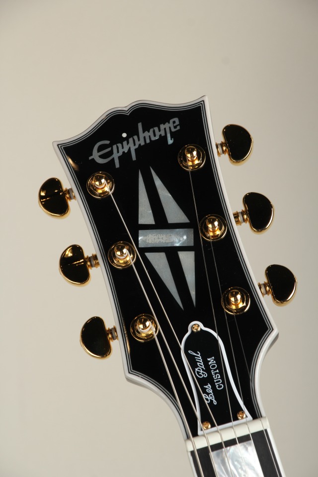 Epiphone Inspired by Gibson Custom Les Paul Custom Ebony【SN / 23121524688】 エピフォン STFUAE サブ画像6