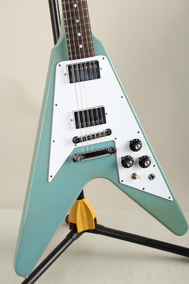 GIBSON CUSTOM SHOP 70S Flying V Dot Inlays Maui Blue with Matching Headstock VOS ＃200149 ギブソンカスタムショップ サブ画像2
