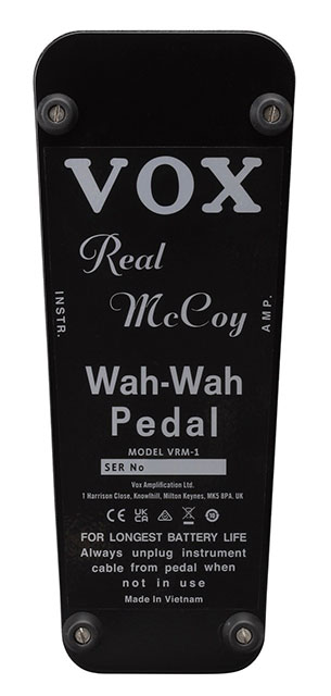 VOX Real Mccoy Wah VRM-1 ヴォックス サブ画像2