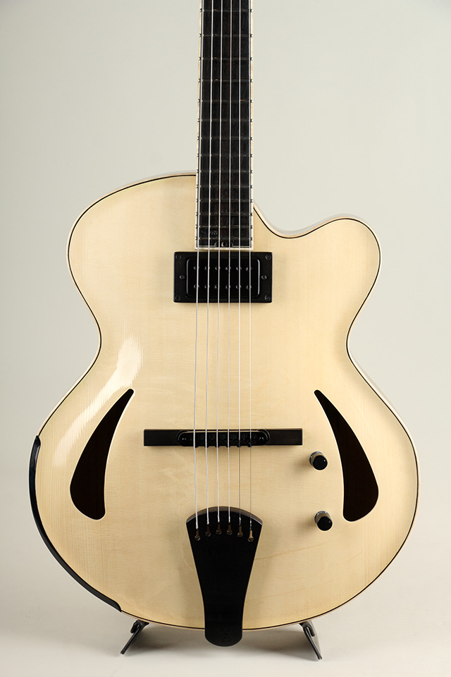 Victor Baker Guitars Model 15 Archtop 1 Pickup Black Limba Natural ヴィクター ベイカー