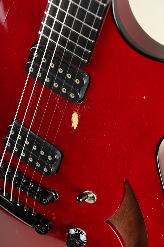 Marchione Guitars Semi-Hollow Stop Tail piece Red 【サウンドメッセ限定価格 1,480,000円】 マルキオーネ　ギターズ SM2024 サブ画像10