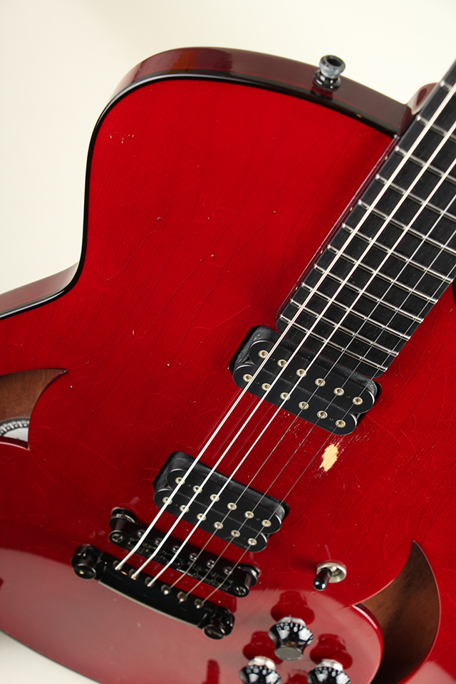 Marchione Guitars Semi-Hollow Stop Tail piece Red 【サウンドメッセ限定価格 1,480,000円】 マルキオーネ　ギターズ SM2024 サブ画像8
