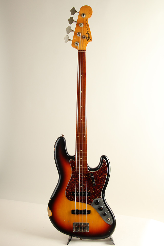 FENDER CUSTOM SHOP 1964 Jazz Bass Relic 3TS Fretless Mod 【サウンドメッセ限定価格 428,000円】 フェンダーカスタムショップ SM2024 サブ画像1