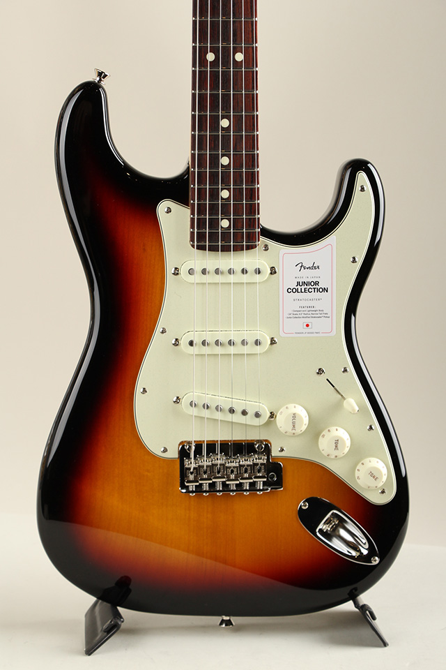 Made in Japan Junior Collection Stratocaster RW 3-Color Sunburst