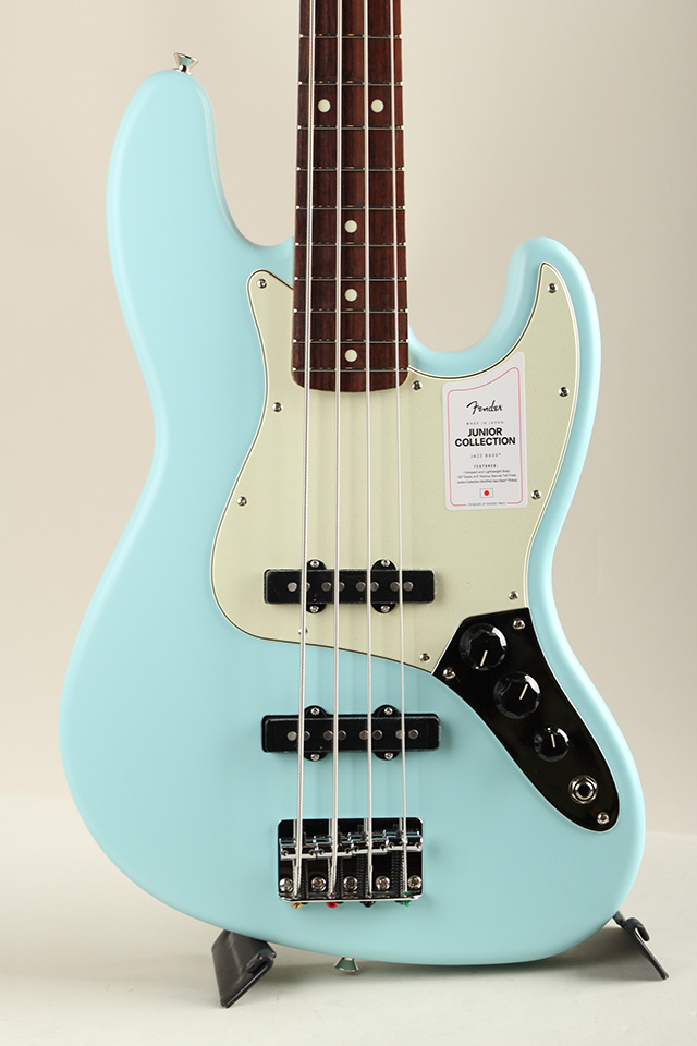 Made in Japan Junior Collection Jazz Bass RW Satin Daphne Blue