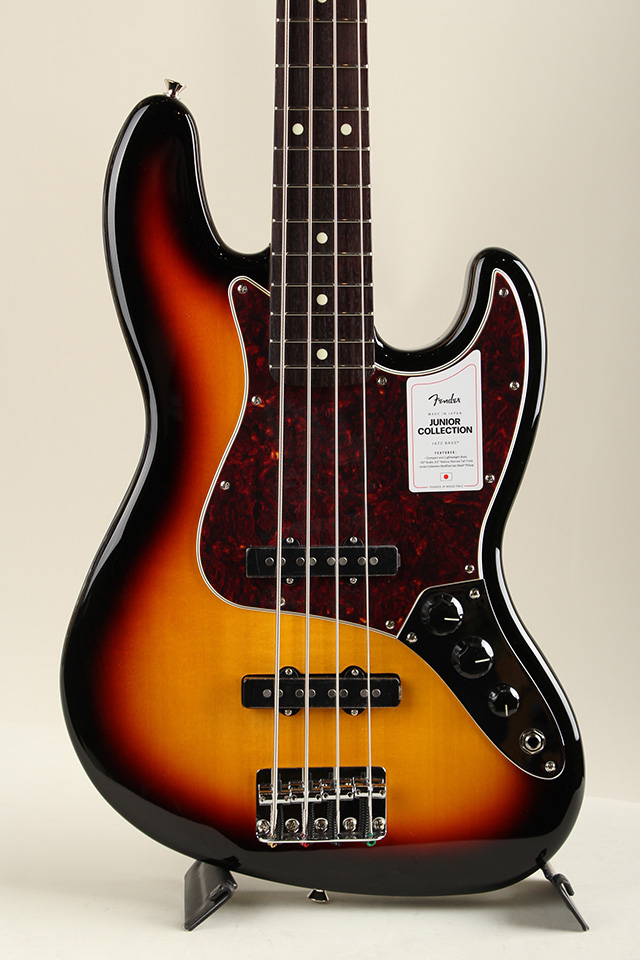 Made in Japan Junior Collection Jazz Bass RW 3-Color Sunburst