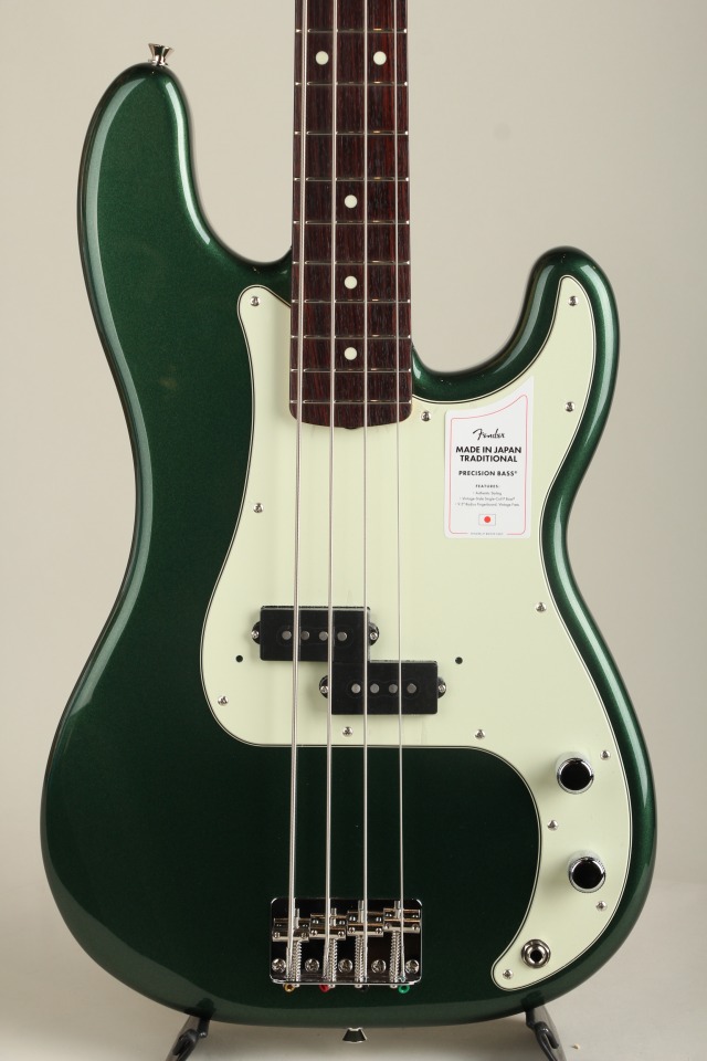 2023 Collection Traditional 60s Precision Bass Aged Sherwood Green Metallic