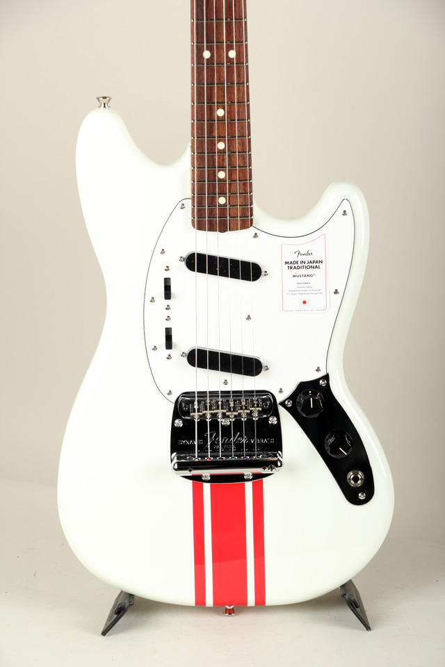 2023 Collection Made in Japan Traditional 60s Mustang Olympic White with Red Competit