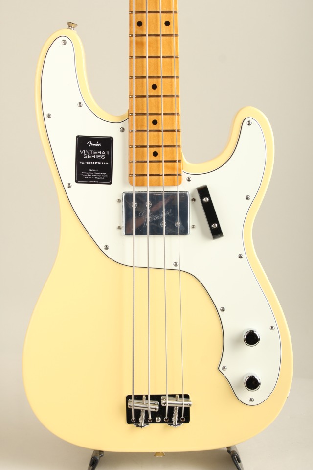 FENDER Vintera II 70s Telecaster Bass MN Vintage White フェンダー 2024春Fender STFUAEEB