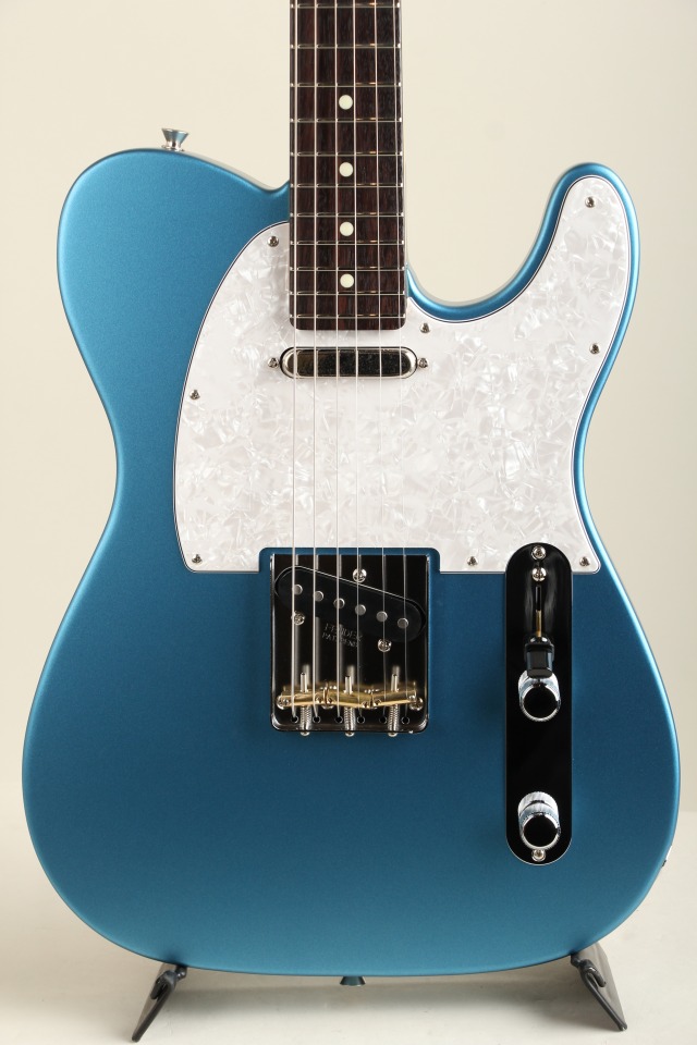 FSR Collection Hybrid II Telecaster Satin Lake Placid Blue with Matching Head Cap