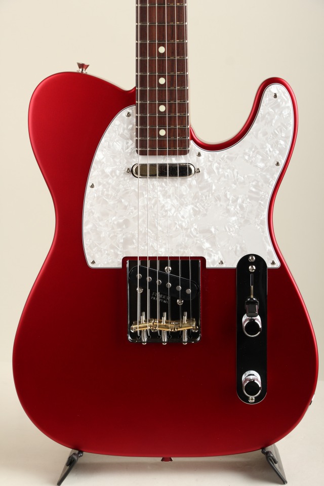 FENDER FSR Collection Hybrid II Telecaster Satin Candy Apple Red, with Matching Head Cap フェンダー STFUAE