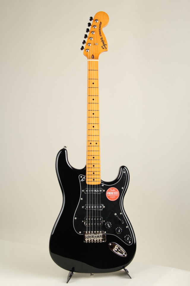 SQUIER Classic Vibe ‘70s Stratocaster HSS MN BLK スクワイヤー STFUAE