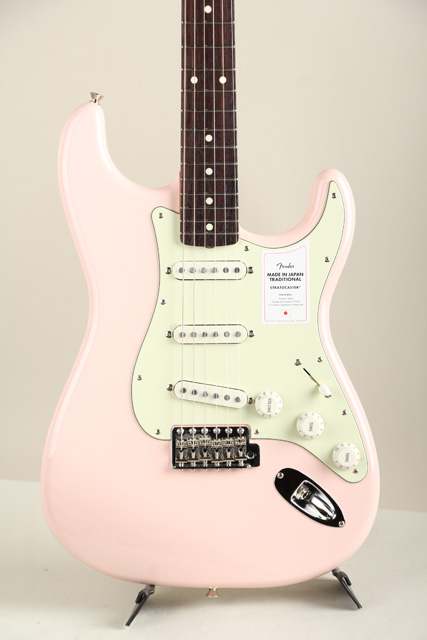FENDER Made in Japan Traditional 60s Stratocaster RW Shell Pink フェンダー 2023EGSpring