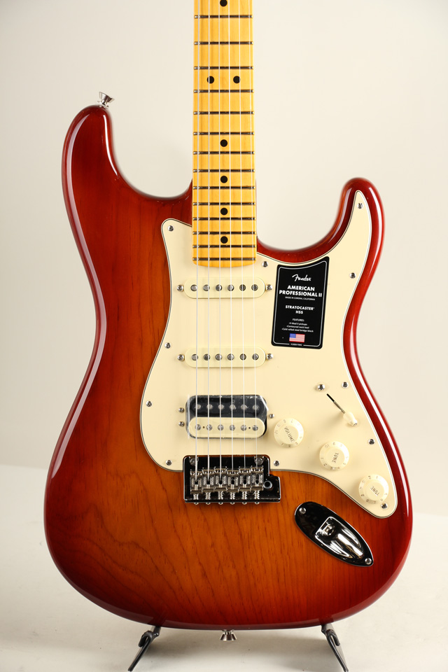  American Professional II Stratocaster HSS Sienna Sunburst