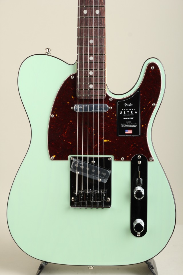 FENDER Ultra Luxe Telecaster RW Transparent Surf Green フェンダー