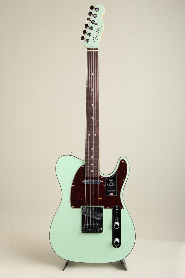 FENDER Ultra Luxe Telecaster RW Transparent Surf Green フェンダー サブ画像1