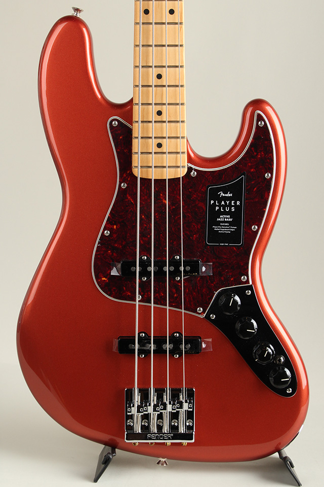 FENDER Player Plus Jazz Bass MN Aged Candy Apple Red【S/N:MX21171291】 フェンダー