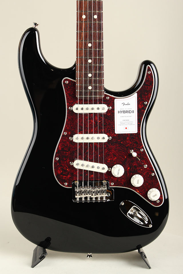 Made in Japan Hybrid II Stratocaster RW Black
