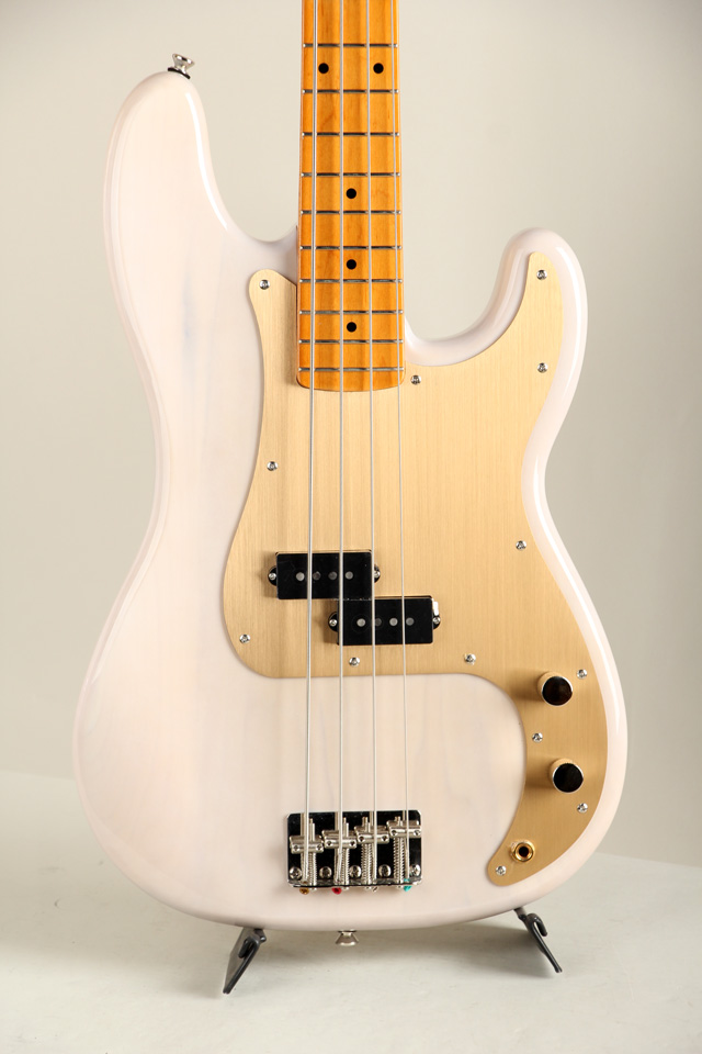 FSR Classic Vibe Late '50s Precision Bass Gold Anodized Pickguard White Blonde