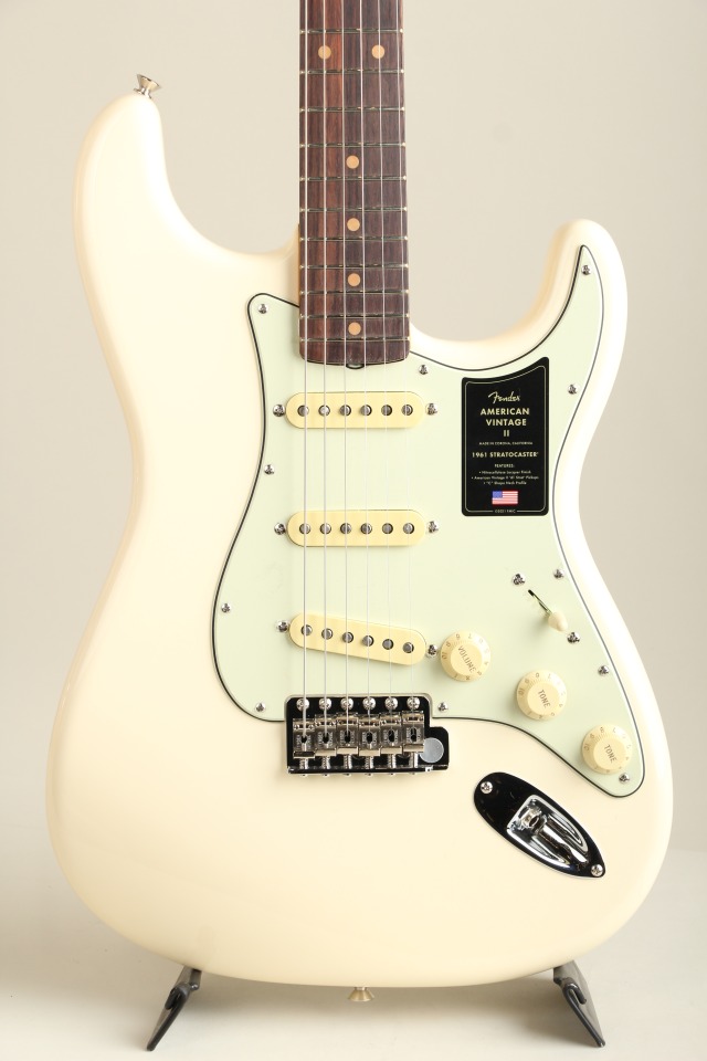 FENDER American Vintage II 1961 Stratocaster RW Olympic White【S/N V2323118】 フェンダー 2024春Fender