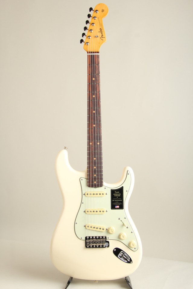 FENDER American Vintage II 1961 Stratocaster RW Olympic White【S/N V2323118】 フェンダー 2024春Fender サブ画像1