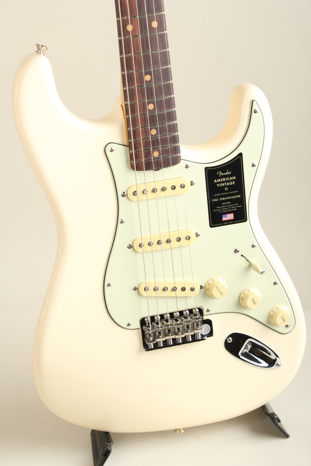 FENDER American Vintage II 1961 Stratocaster RW Olympic White【S/N V2323118】 フェンダー 2024春Fender サブ画像8