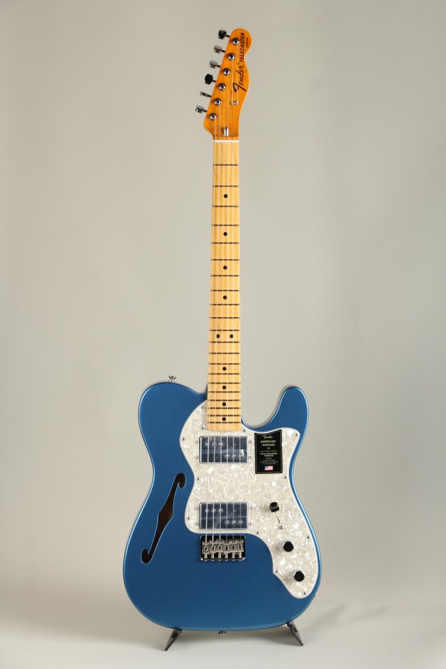 FENDER American Vintage II 1972 Telecaster Thinline  Lake Placid Blue フェンダー 2024春Fender サブ画像1