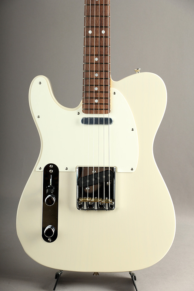 K.Nyui Custom Guitars KNTE White Blonde Left Hand S/N:KN1493 乳井