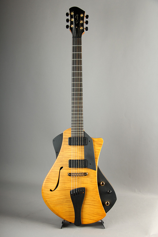 Moffa Guitars Anthea Semi Solid Dark amber モファ・ギターズ サブ画像1