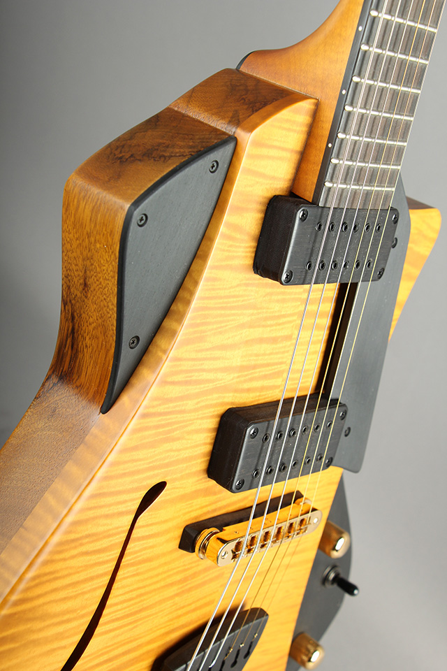 Moffa Guitars Anthea Semi Solid Dark amber モファ・ギターズ サブ画像6