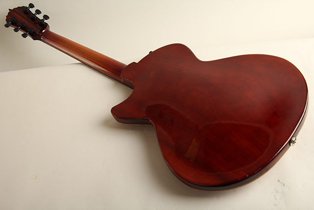 Taka Moro Guitars “Lotus” 14” Semihollow Archtop Figured Maple Top タカモロギターズ サブ画像13