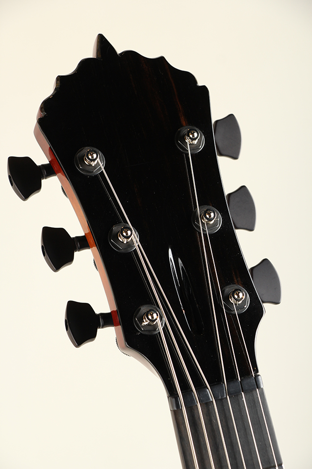 Taka Moro Guitars “Lotus” 14” Semihollow Archtop Figured Maple Top タカモロギターズ サブ画像8