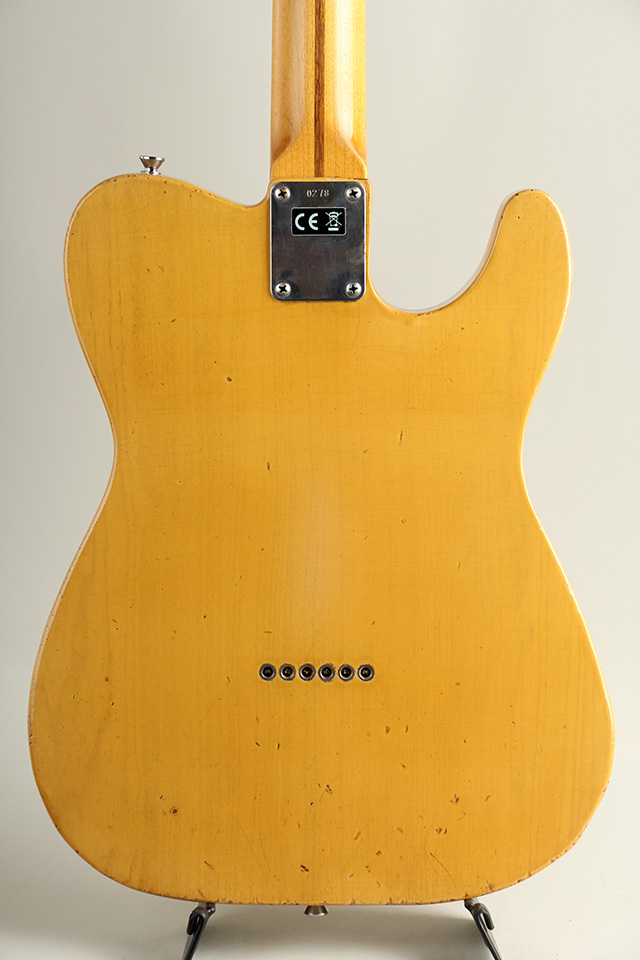 Nacho Guitars 1950-52 Blackguard Left Hand #0278 Medium Aging / V to D neck / Butterscotch Blonde ナチョ・ギターズ サブ画像8