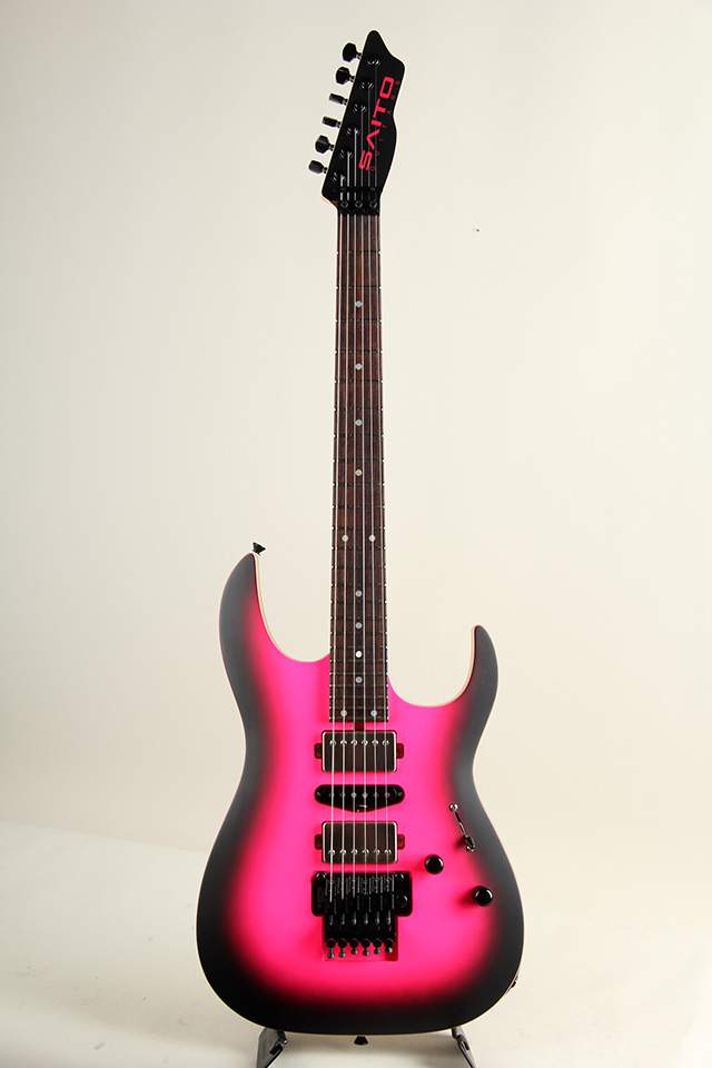 Saito Guitars S-624 Killer Pink サイトーギターズ 232F サブ画像1