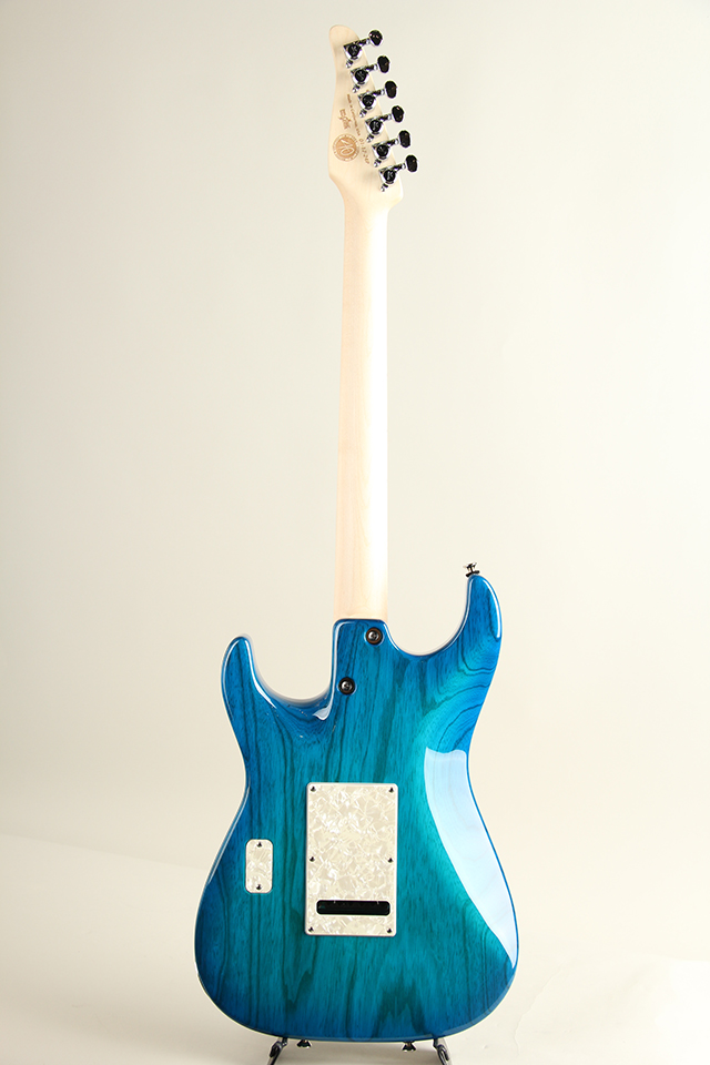 TOM ANDERSON Drop Top Classic Deep Bora to Transparent Blue Burst with Binding Matching Back トムアンダーソン サブ画像3