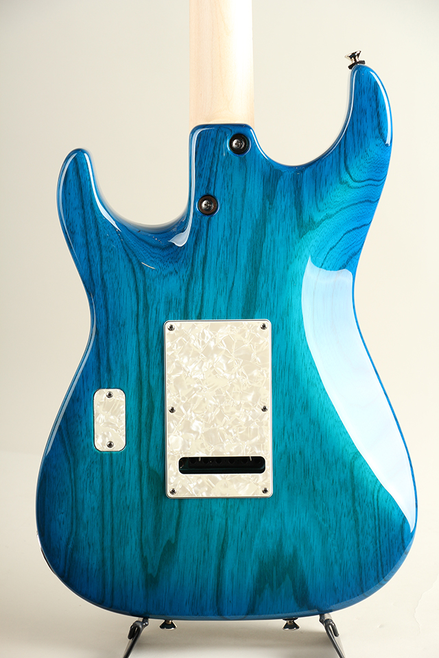 TOM ANDERSON Drop Top Classic Deep Bora to Transparent Blue Burst with Binding Matching Back トムアンダーソン サブ画像4