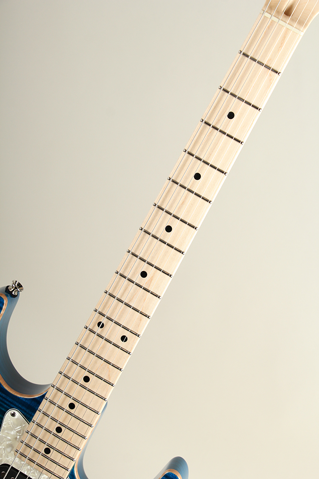 TOM ANDERSON Drop Top Classic Deep Bora to Transparent Blue Burst with Binding Matching Back トムアンダーソン サブ画像5