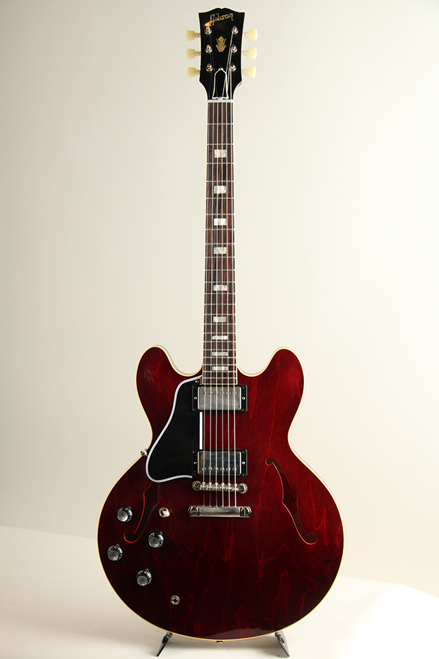 GIBSON CUSTOM SHOP 1964 ES-335 Reissue VOS Left Hand Dark Stain Antique Red M2M S/N:130653 ギブソンカスタムショップ 2024春Gibson サブ画像1