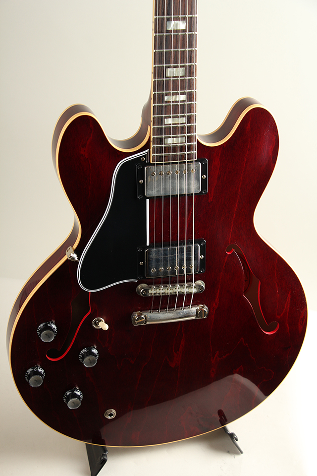 GIBSON CUSTOM SHOP 1964 ES-335 Reissue VOS Left Hand Dark Stain Antique Red M2M S/N:130653 ギブソンカスタムショップ 2024春Gibson サブ画像2
