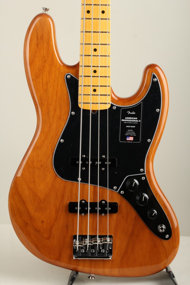 American Professional II Jazz Bass Roasted Pine【S/N US23086298】