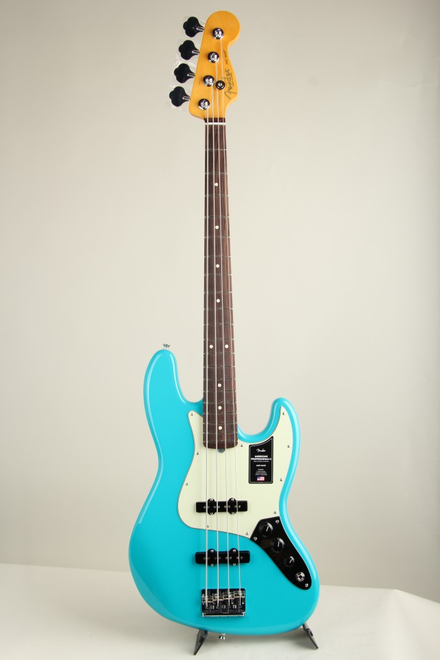 FENDER American Professional II Jazz Bass Miami Blue フェンダー 2024春Fender サブ画像1