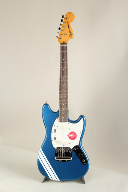 SQUIER FSR Classic Vibe '60s Competition Mustang LPB with Olympic White Stripes スクワイヤー サブ画像1