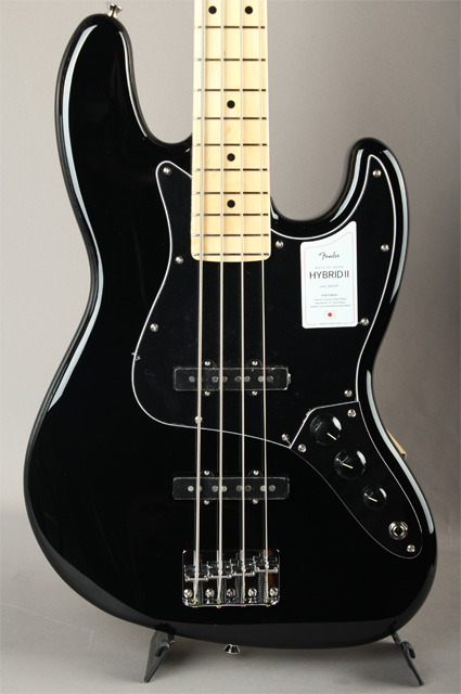 Made in Japan Hybrid II Jazz Bass MN Black
