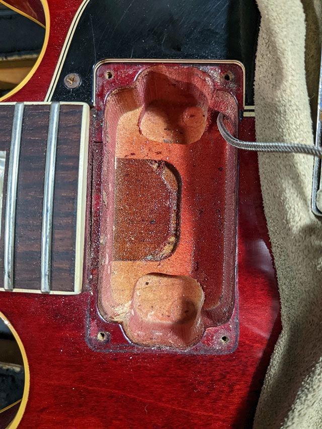 GIBSON 1967 ES-335TD Cherry  ギブソン サブ画像12