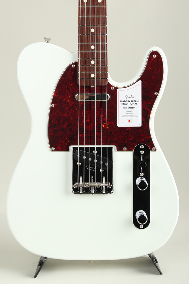 2021 Collection MIJ Traditional 60s Telecaster Roasted Maple Neck RW Olympic White