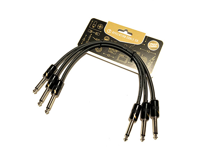 Revelation Patch Cable – Short Straight (SS) 3SET Pack 12" (約30cm)