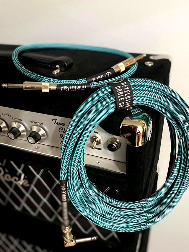 Revelation Cable Turquoise Tweed Speaker Cable (13AWG ) / 3ft (約0.9m) SS レベレーションケーブル SM2024EF サブ画像2